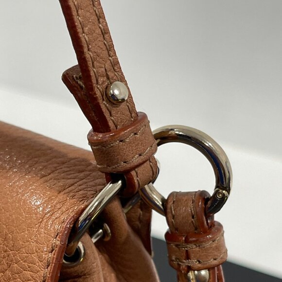 Chloe Lily 2-Way Bag Brown Leather Preloved (JB1100) - Picture 4 of 15